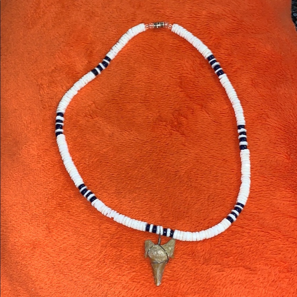 Shark tooth necklace